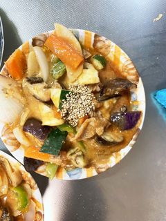 簡単味噌きな粉トマト豚こま大根青椒肉絲風-レシピのメイン写真