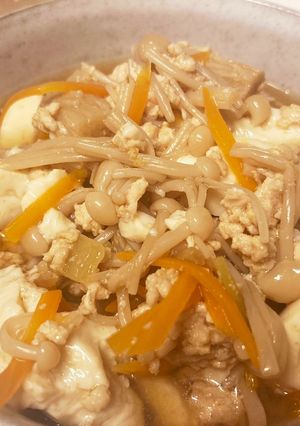 もう1品にどうぞ!ヘルシー肉豆腐-レシピのメイン写真