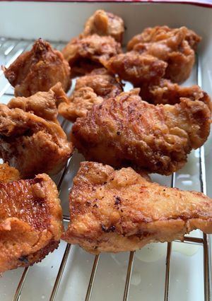 鶏の唐揚げ　米粉とマヨネーズの衣-レシピのメイン写真