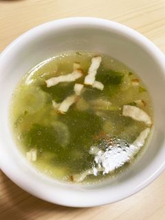 セロリとベーコンのスープ-レシピのメイン写真