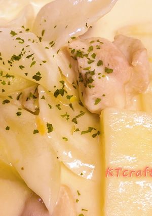 小麦粉から作る、チキンのクリームシチュー-レシピのメイン写真
