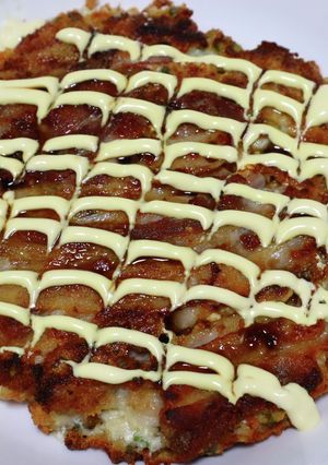 豆腐とオートミールでお好み焼き-レシピのメイン写真