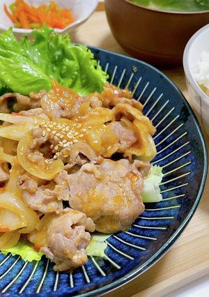 豚こまのピリ辛味噌炒め-レシピのメイン写真
