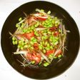 茗荷トマト枝豆サラダ♪夏の風邪に簡単薬膳
