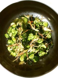 胡瓜の酢の物♪ 身体を冷やさない簡単薬膳-レシピのメイン写真