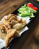 ダイエットにも！はまちの刺身で竜田揚げ♡