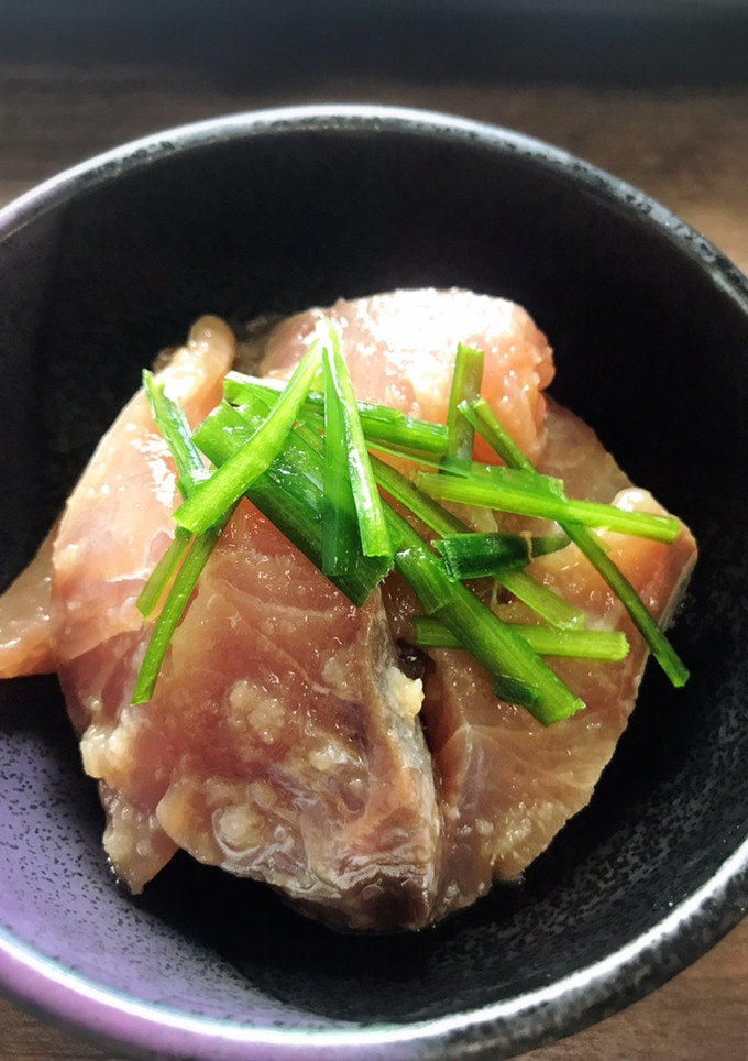 はまちの刺身が残ったら漬けにしよ♡-レシピのメイン写真