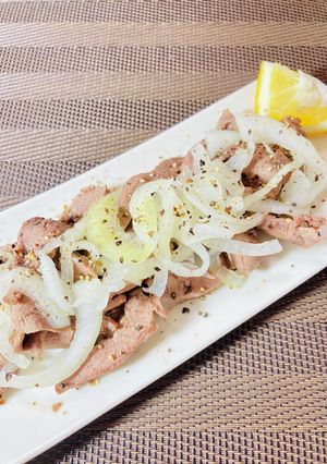 【豚ハツ】オニスラレモン-レシピのメイン写真