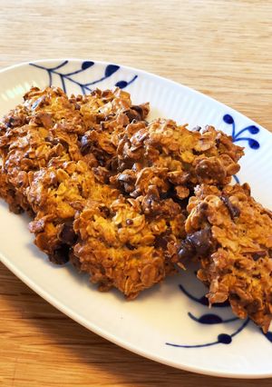 ざくざくオートミールクッキー-レシピのメイン写真