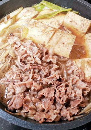 この時期にも美味しい肉豆腐♪-レシピのメイン写真
