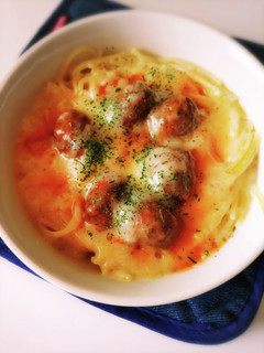 ミートボールパスタ-レシピのメイン写真