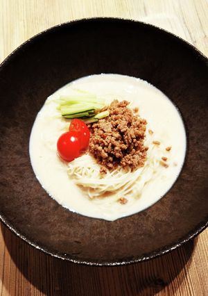 豆乳坦々素麺（うどん、そば）-レシピのメイン写真