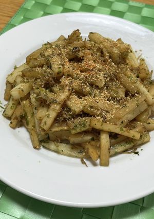 大根とジャコのオイガリ炒め-レシピのメイン写真