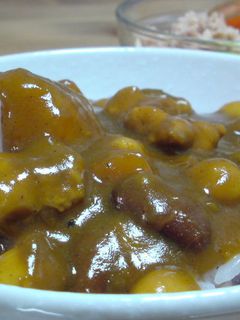 かぼちゃとお豆でほくほくカレー☆-レシピのメイン写真