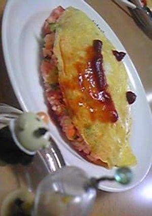 オムライスＩＮレタス-レシピのメイン写真