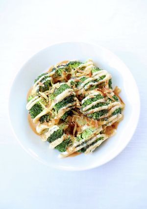 香ばしい【ブロッコリーの炙りマヨサラダ】-レシピのメイン写真