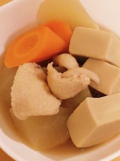 大根と高野豆腐の煮物-レシピのメイン写真