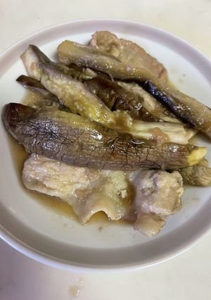 ズボラ♪ おろし茄子ポン酢炒め-レシピのメイン写真