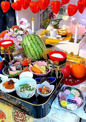 新盆　お盆のお供え-レシピのメイン写真