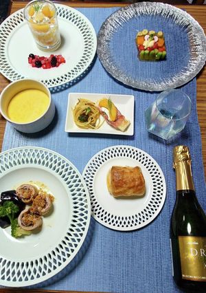 ヨウサマの減塩ANA風国際線BC機内食1-レシピのメイン写真