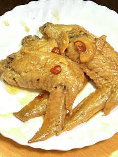 手羽先の煮込み・焼き肉のタレで-レシピのメイン写真