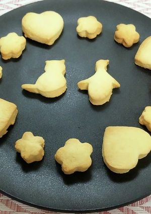 甘さ控えめ♪かわいい型抜きクッキー-レシピのメイン写真