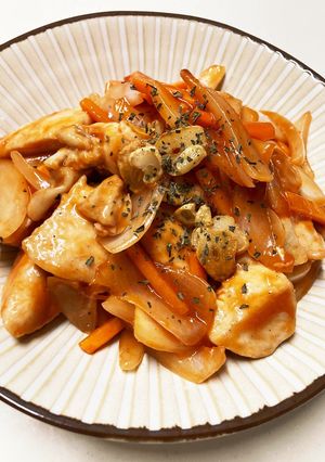 鶏胸肉のケチャップ炒め-レシピのメイン写真