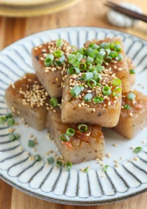 【ヘルシー＆節約】こんにゃくの梅ステーキ-レシピのメイン写真