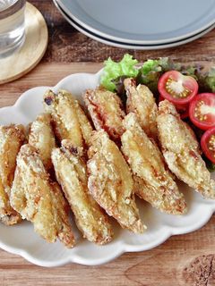 ☆簡単☆手羽中のカレーから揚げ-レシピのメイン写真