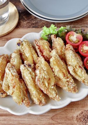 ☆簡単☆手羽中のカレーから揚げ-レシピのメイン写真