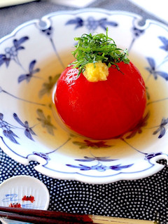 トマトのだしびたし-レシピのメイン写真