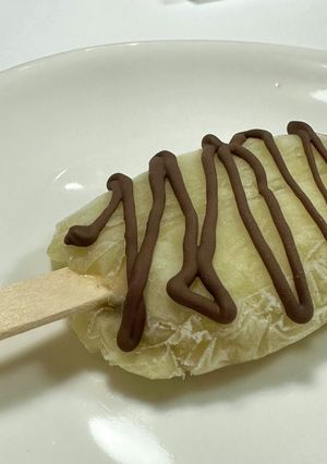 材料2つ！簡単すぎるチョコバナナアイス-レシピのメイン写真