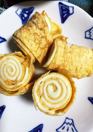 クルクル卵焼き-レシピのメイン写真