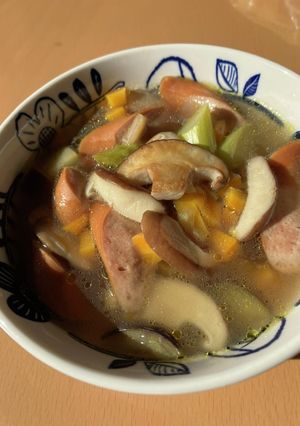 朝の簡単スープ-レシピのメイン写真