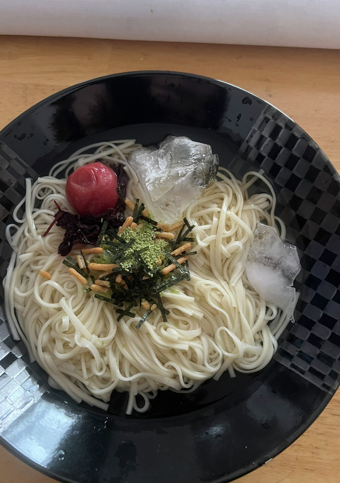 素麺　お茶漬け-レシピのメイン写真