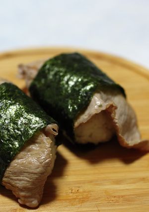 あぐーの冷やしゃぶおにぎり-レシピのメイン写真