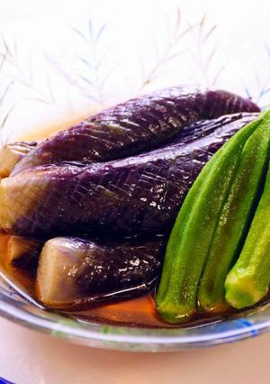 茄子とおくらのトロッと煮-レシピのメイン写真