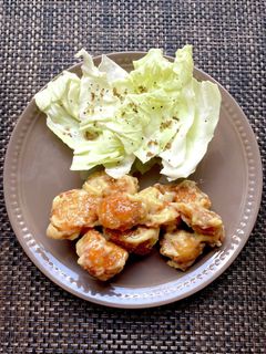 スパイシー唐揚げの胡麻マヨ-レシピのメイン写真