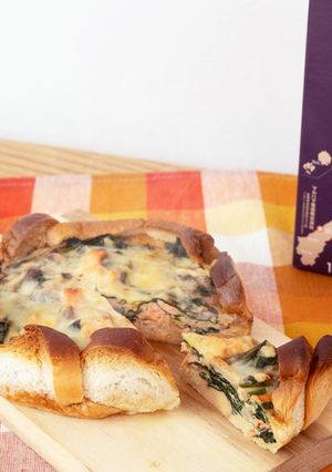 食パンDeキッシュ-レシピのメイン写真