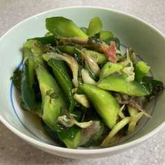 รูปของ 粉末うどんスープで作る簡単胡瓜の即席漬け