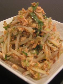 新じゃがと鮭のナムル風サラダ-レシピのメイン写真