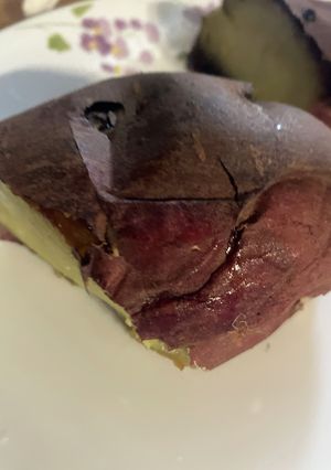 オガタ家　本日のデザート　冷やし焼き芋-レシピのメイン写真