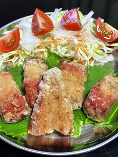 ホッケみりん干しのアレンジ!竜田揚げ-レシピのメイン写真