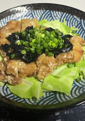 山賊焼の海苔ダレがけ-レシピのメイン写真