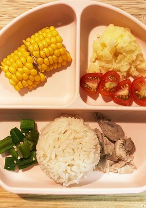 離乳食完了期・幼児食〜カオマンガイ〜-レシピのメイン写真