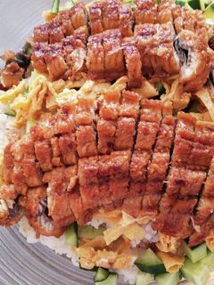 1匹を豪華に★お手軽鰻ちらし寿司-レシピのメイン写真