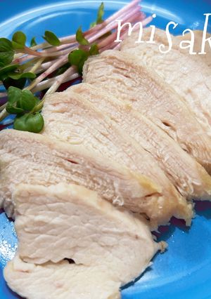 レンジで簡単☆あっという間の鶏ハム-レシピのメイン写真