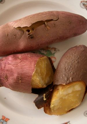 オーブンでほっこほこ焼き芋-レシピのメイン写真