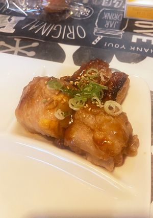 もちもち肉巻きin揚豆腐-レシピのメイン写真