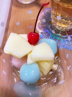 ゆめかわ 白玉フルーツポンチ-レシピのメイン写真